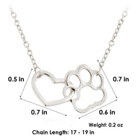 Herzerwärmende Halskette für Tierliebhaber – PawHeart