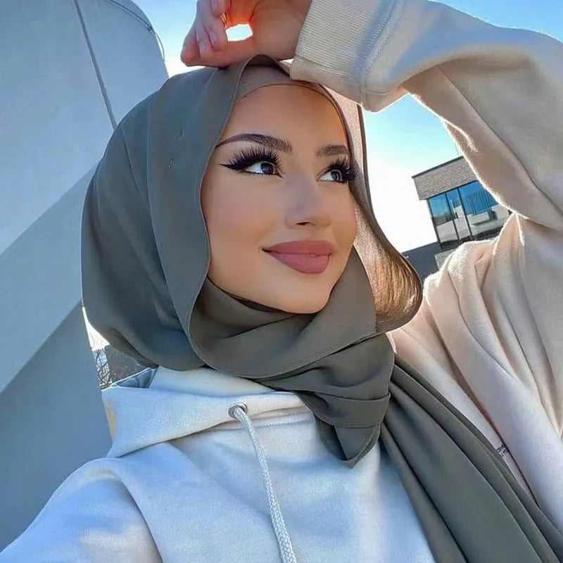 Chiffon Hijab Schal – Leilani