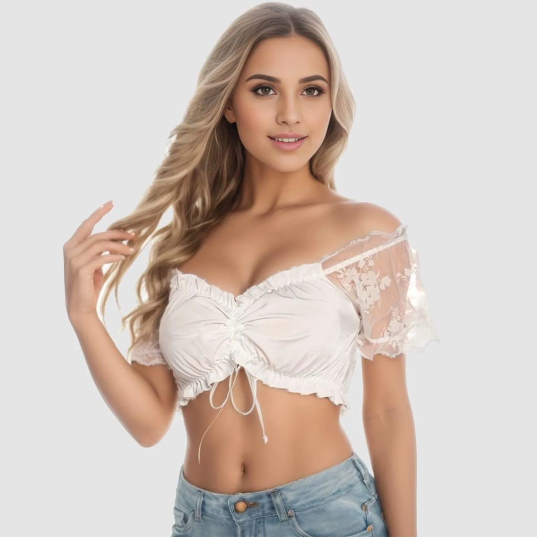 Dirndlbluse Emma - Oktoberfest 2025