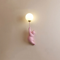 Design Bären-LED-Wandlampe - TeddyGlow
