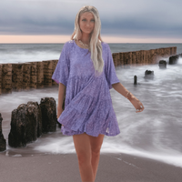 Funkelndes Pailletten-Partykleid – Luna