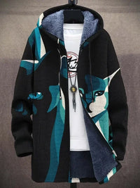 Trendige Damenjacke mit Künstlerischem Print – Isa
