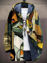 Trendige Damenjacke mit Künstlerischem Print – Isa