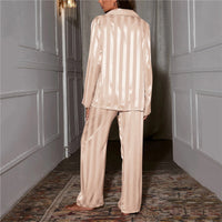 Weiches Damen Satin-Pyjama – Marisol