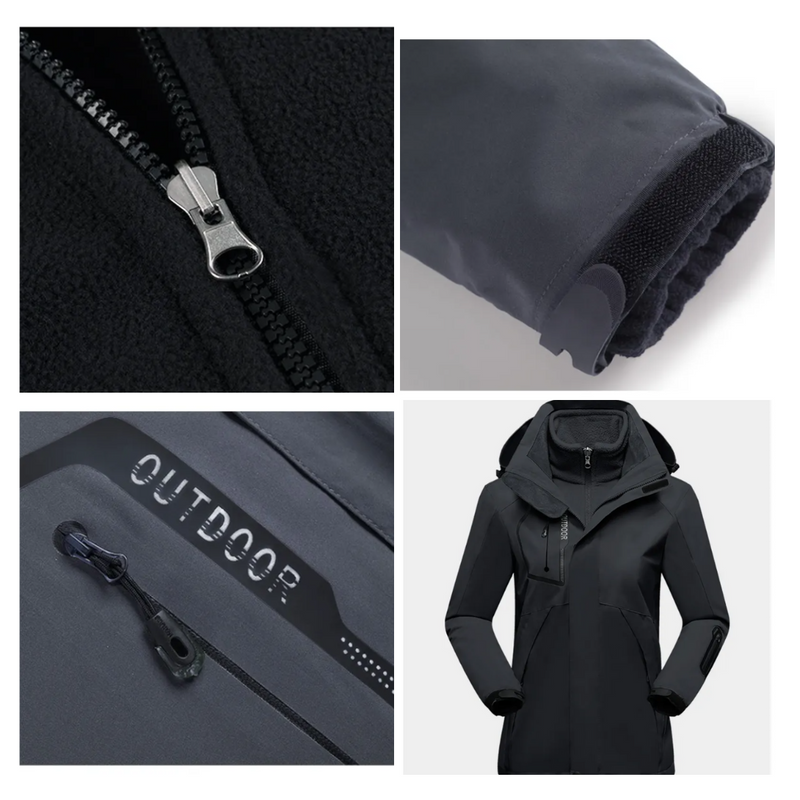3-in-1 Outdoor Schutzjacke für Damen - Luna