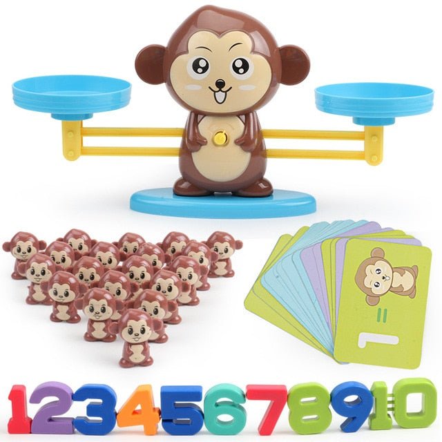 Spielerisches Rechnen mit der Affenwaage – MonkeyMath
