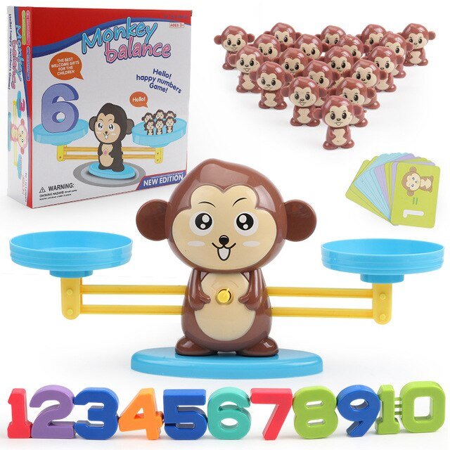 Spielerisches Rechnen mit der Affenwaage – MonkeyMath