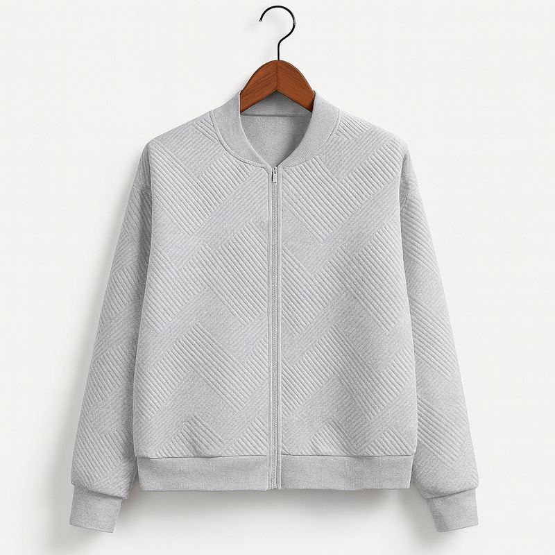 Stilvolle Damen Zip-Up-Jacke – Rivka