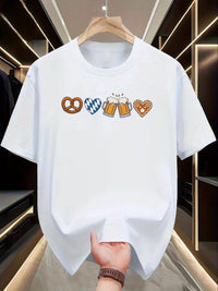 Herren Grafik T-Shirt aus 100% Baumwolle – Franz Oktoberfest 2025