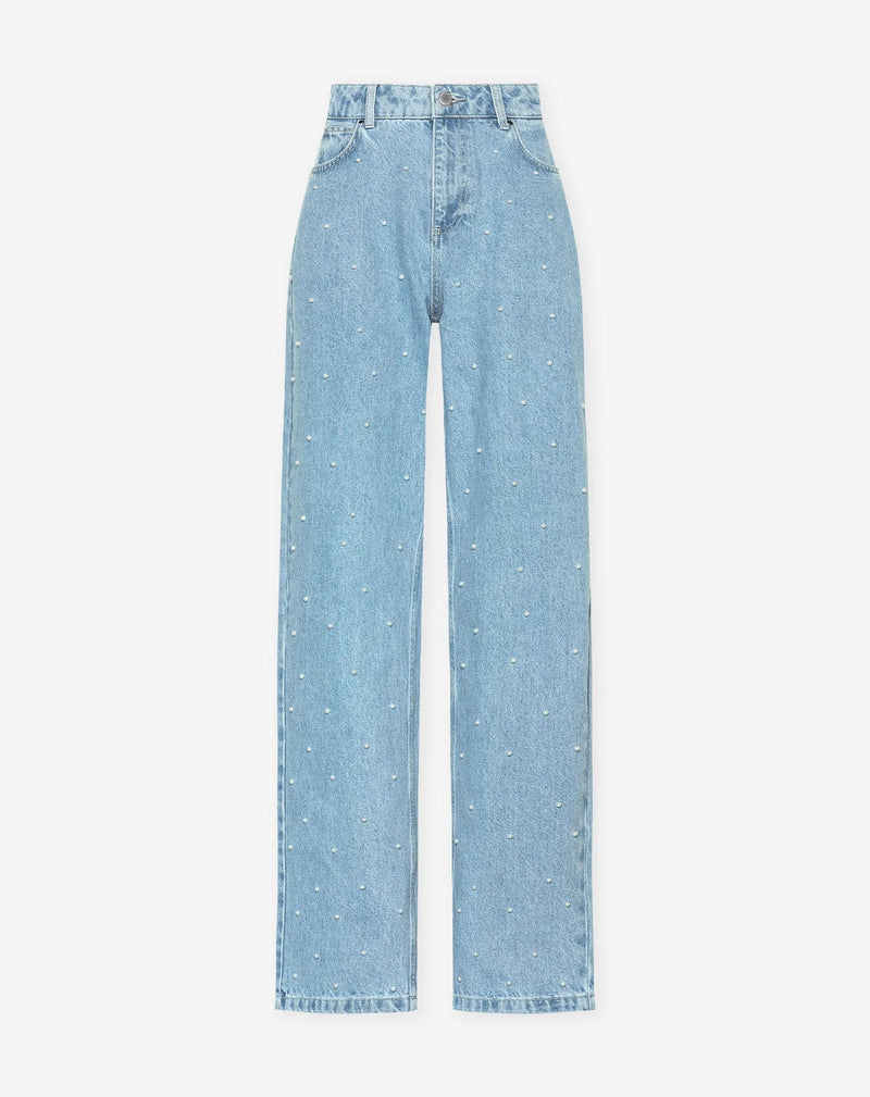 Glänzende Denim Jeans - StarStruck