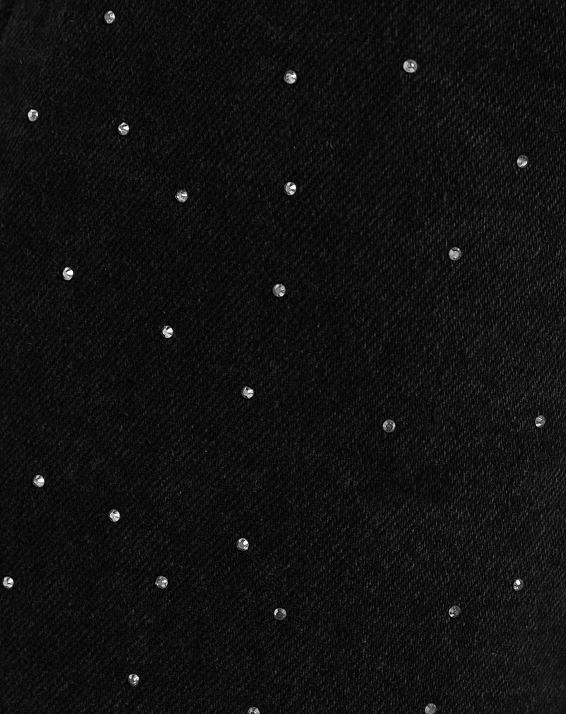 Glänzende Denim Jeans - StarStruck