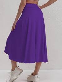 Sportlicher Rock mit hoher Taille und asymmetrischem Schnitt – Alexia