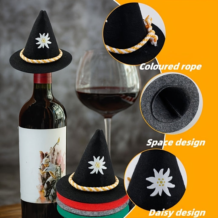 Oktoberfest Mini Flasche Deko 2 Sets (je 8 Stück) – EdelweissHütl Oktoberfest 2025