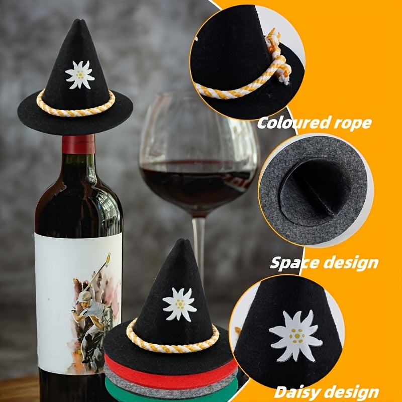 Oktoberfest Mini Flasche Deko 2 Sets (je 8 Stück) – EdelweissHütl Oktoberfest 2025