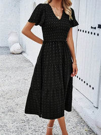Damen Herbstkleid mit lockerer Passform – Nadezhda