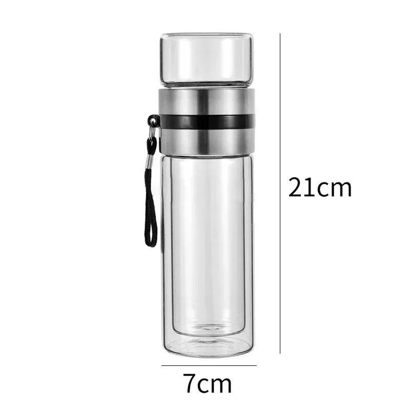 Glas-Thermoflasche – ClearTherm