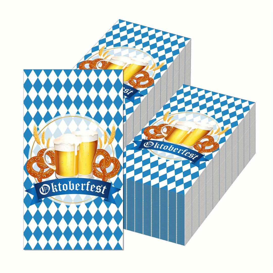 Papier Servietten (120 Stück) – WiesnServus Oktoberfest 2025
