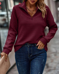 Damen-Pullover - EleganzaZip