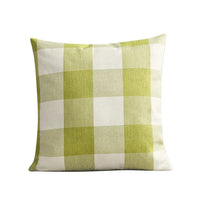 Gemütliche Karierte Kissenhülle im Landhausstil – Autumn Plaid (1+1 GRATIS)