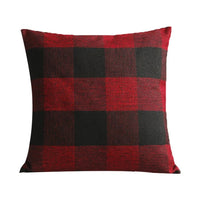 Gemütliche Karierte Kissenhülle im Landhausstil – Autumn Plaid (1+1 GRATIS)
