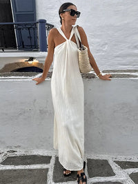 Trendiges ärmelloses Sommerkleid mit lockerem Schnitt – Mikayla