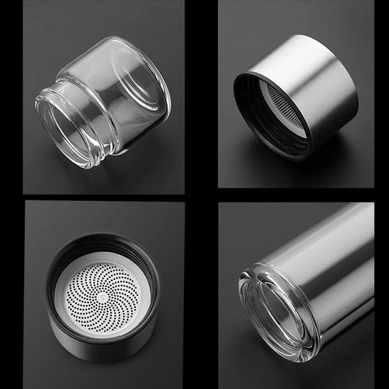 Glas-Thermoflasche – ClearTherm