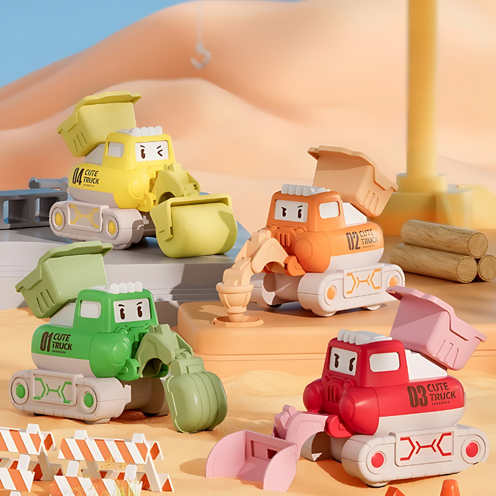 Spielset Baufahrzeuge für Kinder – MiniBauern