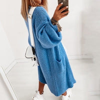 Weiches, Strick-Oversize-Damenweste - Sienna