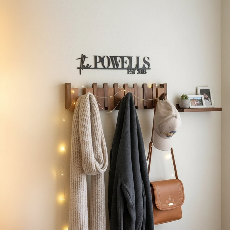 Klaviergarderobe aus Holz - HarmonyCoat