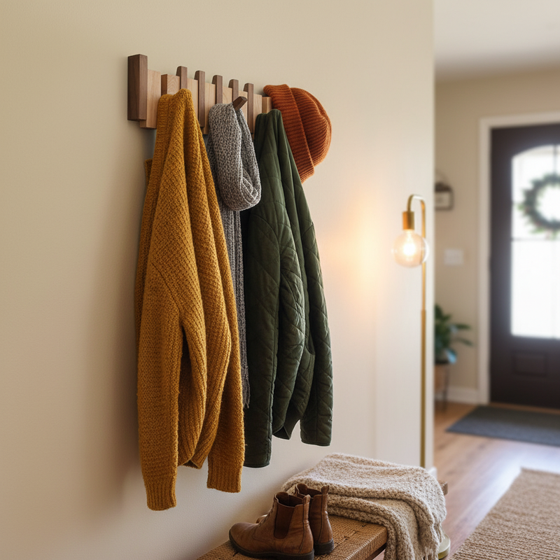 Klaviergarderobe aus Holz - HarmonyCoat