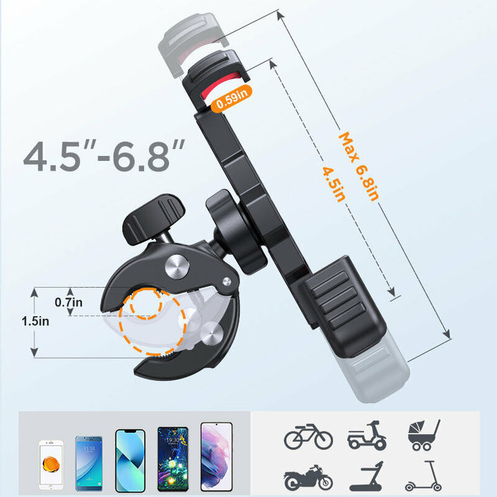 Robuster Fahrrad-Smartphonehalter – SecureGrip
