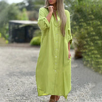 Luftige Polo-Shirtkleid Damen – Marlene