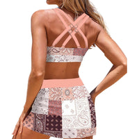 Stilvolles Bikini-Set mit Rock – Elena
