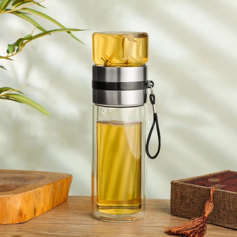 Glas-Thermoflasche – ClearTherm
