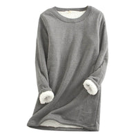 Damen-Fleecepullover mit Innenfutter – Mira