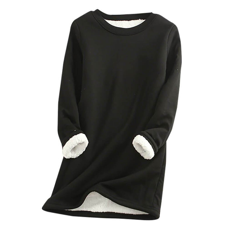 Damen-Fleecepullover mit Innenfutter – Mira