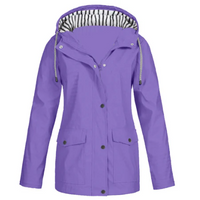 Wasser- und Winddichte Damenjacke für Herbst und Winter – Leona