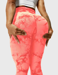Komfortable Tie Dye Legging - Ivy
