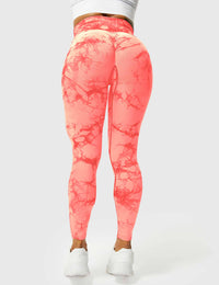 Komfortable Tie Dye Legging - Ivy