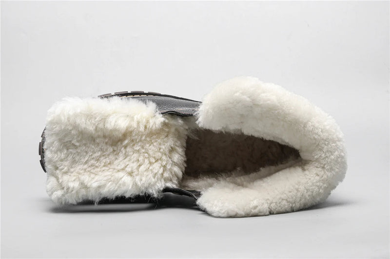Winterstiefel aus Leder | Mit herrlich warmem Wollfutter