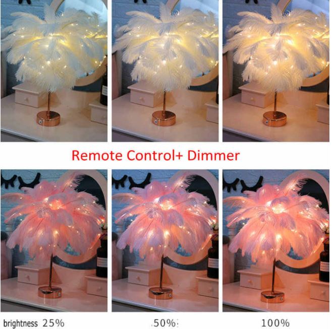 Feder Lampe