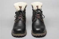 Winterstiefel aus Leder | Mit herrlich warmem Wollfutter