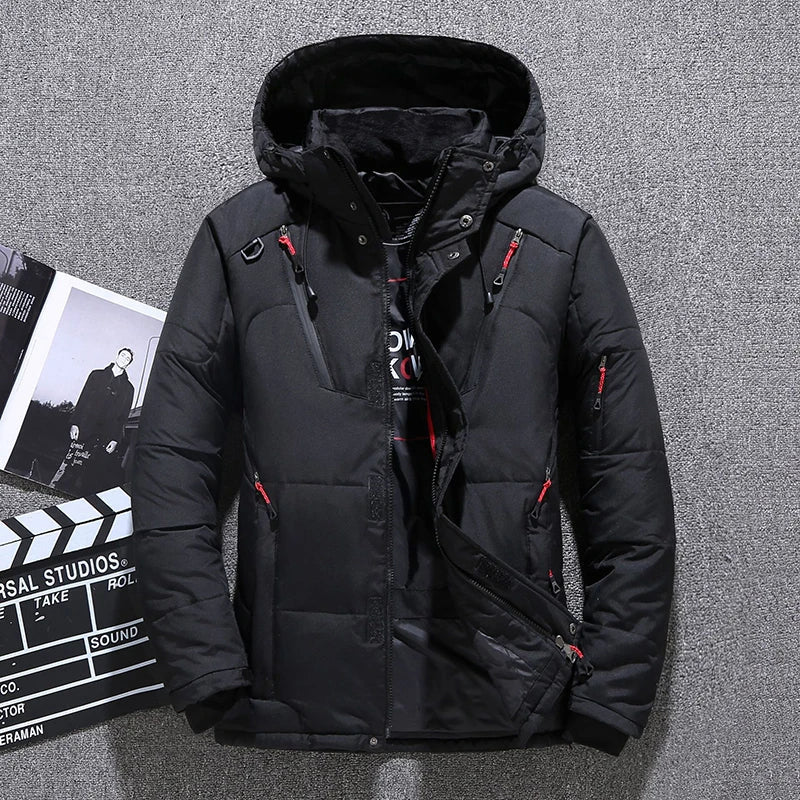 Thermo-Skijacke | Warme, winddichte Wintersportjacke