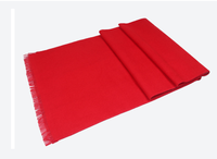 Roter Kaschmirschal | Weicher und warmer Kaschmirschal