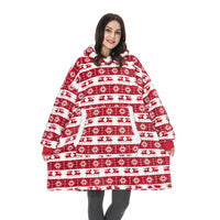 Kapuzenpullover und Decke | Wunderbare Kombination aus weichem Kapuzenpullover und bequemer Decke in einem!