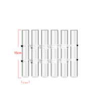 Rosenthal Glow | Glas Vase Tube Set Hängende Blumenhalter