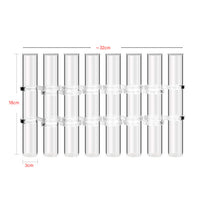 Rosenthal Glow | Glas Vase Tube Set Hängende Blumenhalter