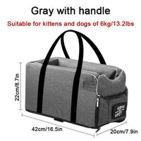 Trixie | Haustier Bett Portable Reise Katze Hund Bett Auto