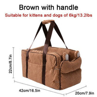 Trixie | Haustier Bett Portable Reise Katze Hund Bett Auto