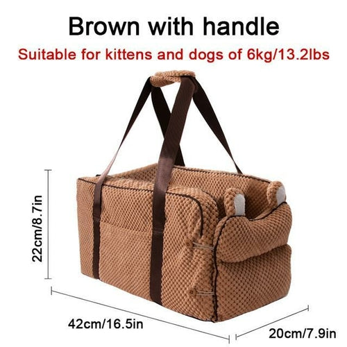 Trixie | Haustier Bett Portable Reise Katze Hund Bett Auto